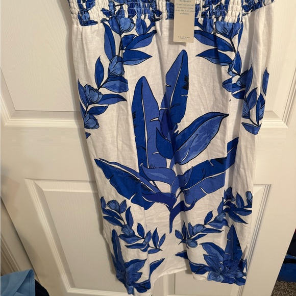 Calypso St Barth Blue and White Floral Dress - Picture 12 of 14